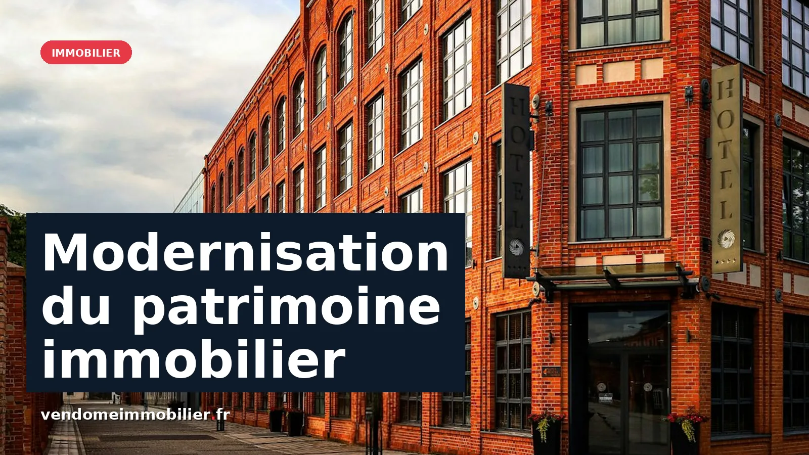 Modernisation du patrimoine immobilier : enjeux et perspectives financières